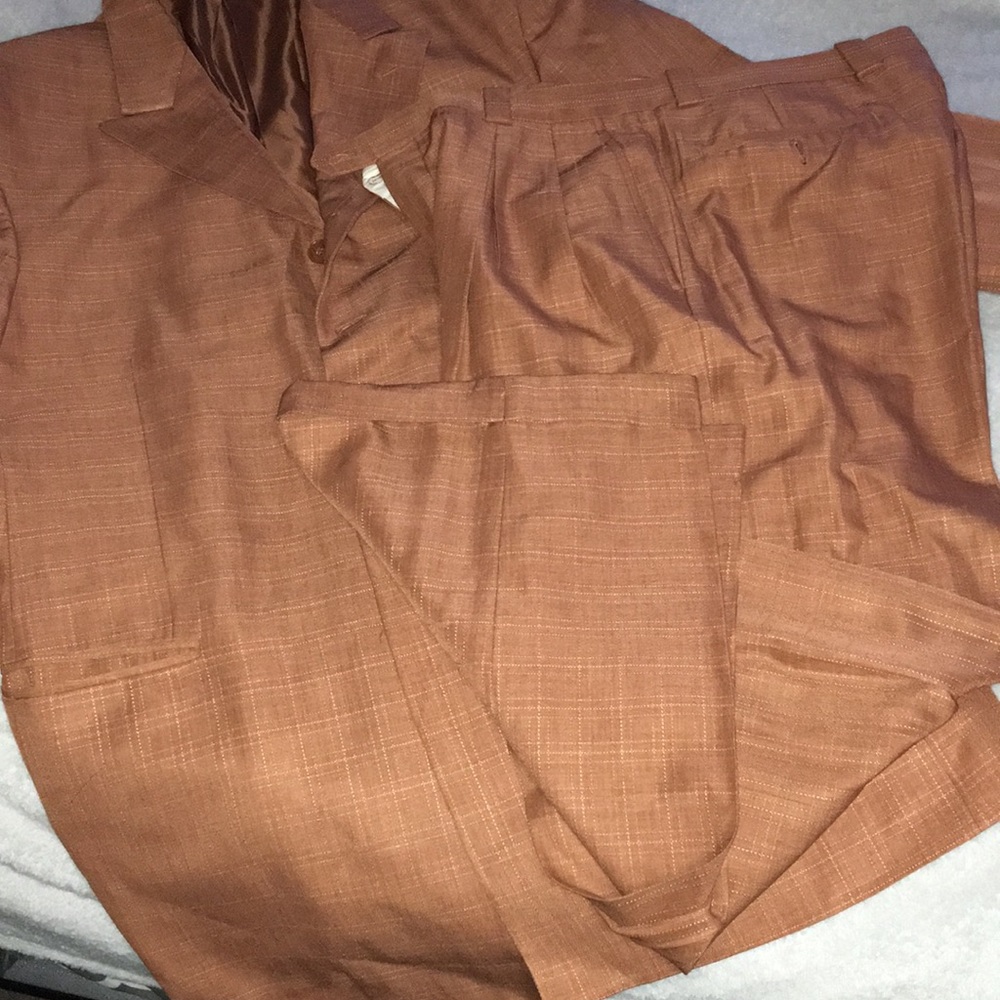 Men’s Rust Color Suit
